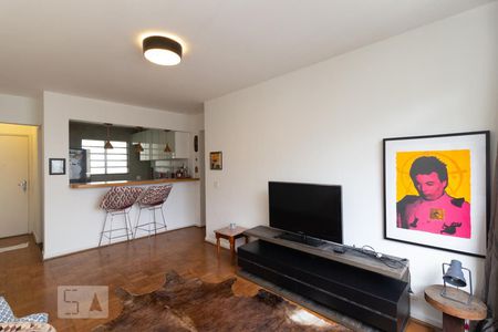 Sala de apartamento à venda com 2 quartos, 84m² em Cerqueira César, São Paulo