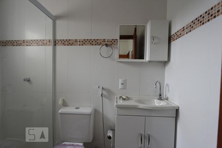 Banheiro da Suíte 1 de casa de condomínio à venda com 3 quartos, 109m² em Freguesia de Jacarepaguá, Rio de Janeiro