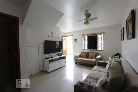 sala de casa de condomínio à venda com 3 quartos, 109m² em Freguesia de Jacarepaguá, Rio de Janeiro