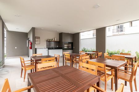 Área Gourmet de apartamento à venda com 2 quartos, 54m² em Vila Taquari, São Paulo