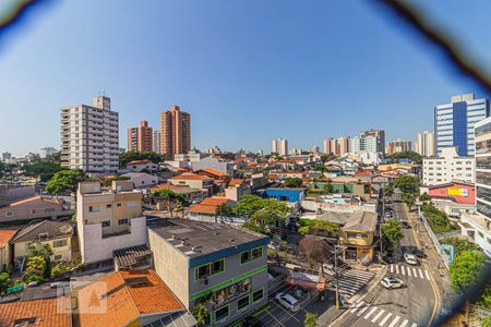 Vista da Sacada da Sala de apartamento para alugar com 3 quartos, 128m² em Vila Bastos, Santo André