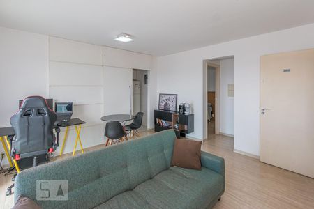 Sala de apartamento à venda com 1 quarto, 45m² em Santo Amaro, São Paulo