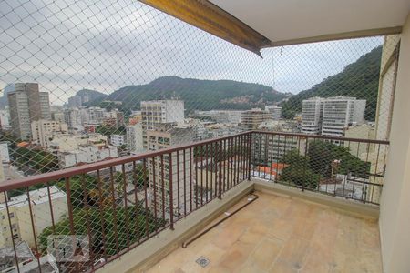 Varanda da Sala de apartamento à venda com 3 quartos, 93m² em Humaitá, Rio de Janeiro