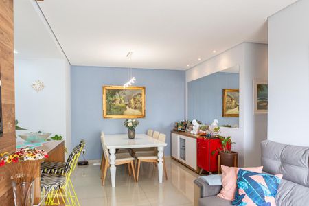 Sala de apartamento à venda com 3 quartos, 87m² em Vila Anastácio, São Paulo