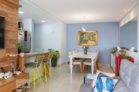 Sala de apartamento à venda com 3 quartos, 87m² em Vila Anastácio, São Paulo
