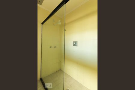 Banheiro de kitnet/studio para alugar com 1 quarto, 25m² em Santa Tereza, Porto Alegre