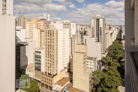 Vista Varanda da Sala de apartamento para alugar com 2 quartos, 130m² em Centro, Belo Horizonte