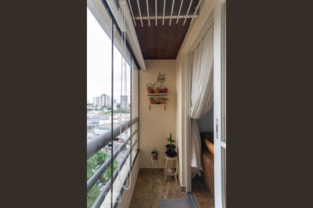 Varanda da Sala de apartamento para alugar com 2 quartos, 56m² em Centro, Diadema