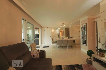 Sala de apartamento à venda com 3 quartos, 128m² em Centro, Santo André