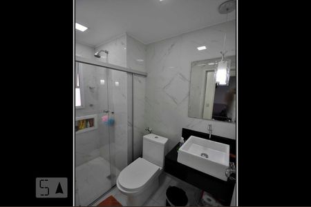 Banheiro Social de apartamento à venda com 2 quartos, 51m² em Umuarama, Osasco
