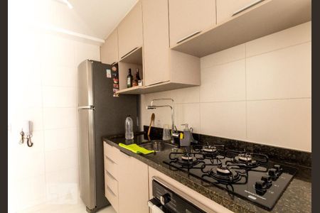 Cozinha de apartamento à venda com 1 quarto, 44m² em Jardim Campo Grande , São Paulo