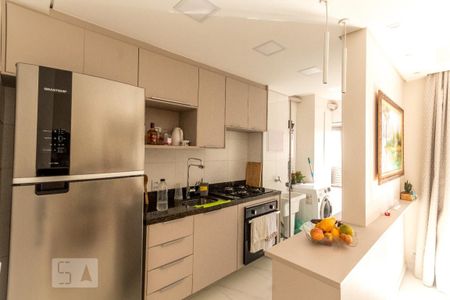 Cozinha de apartamento à venda com 1 quarto, 44m² em Jardim Campo Grande , São Paulo