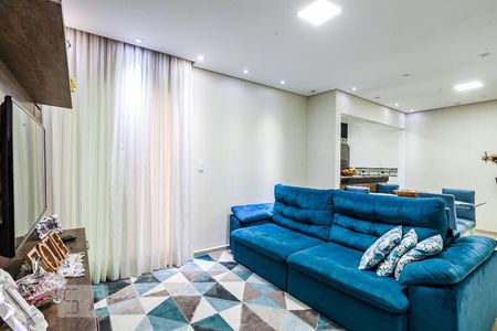 Sala de Estar de apartamento para alugar com 2 quartos, 73m² em Parque das Nações, Santo André