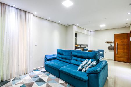 Sala de Estar de apartamento para alugar com 2 quartos, 73m² em Parque das Nações, Santo André