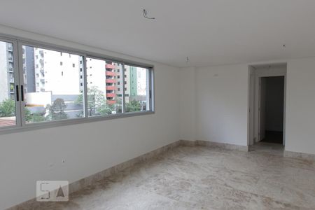 Sala de apartamento à venda com 4 quartos, 196m² em Funcionários, Belo Horizonte