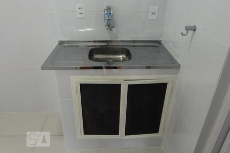 Cozinha de apartamento à venda com 1 quarto, 26m² em Botafogo, Rio de Janeiro