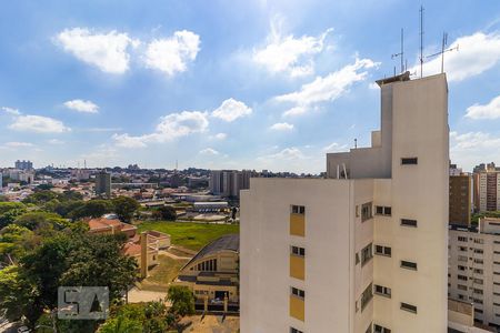 Vista da sacada de kitnet/studio à venda com 1 quarto, 45m² em Botafogo, Campinas