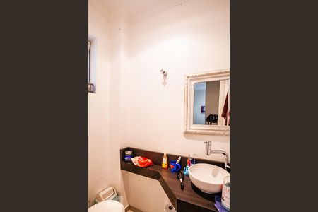 Lavabo de casa de condomínio à venda com 3 quartos, 122m² em Vila Scarpelli, Santo André
