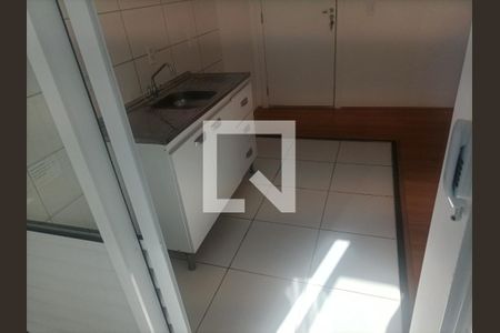 Cozinha de apartamento para alugar com 1 quarto, 32m² em Vila Graciosa, São Paulo