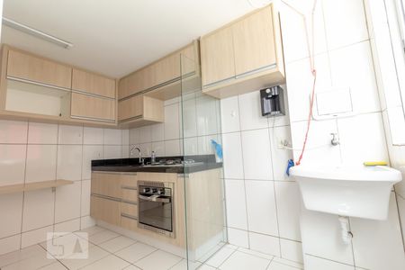 Cozinha - Área de serviço de apartamento para alugar com 2 quartos, 70m² em Norte (águas Claras), Brasília