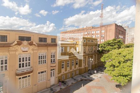 Vista da Sala de apartamento à venda com 1 quarto, 45m² em Centro Histórico, Porto Alegre
