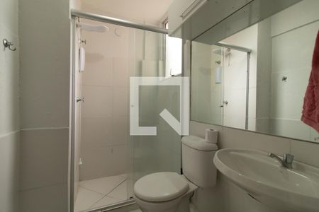 Banheiro de apartamento à venda com 1 quarto, 45m² em Centro Histórico, Porto Alegre