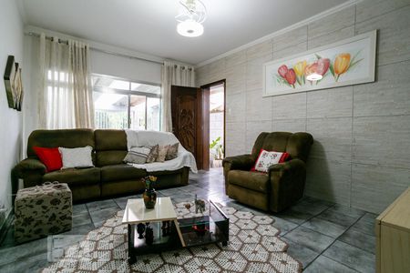 Sala de casa à venda com 4 quartos, 313m² em Parque Maria Domitila, São Paulo