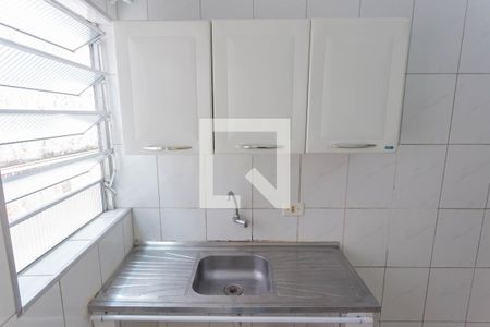 Cozinha de apartamento para alugar com 1 quarto, 35m² em Vila das Mercês, São Paulo