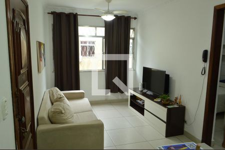 Sala  de apartamento à venda com 1 quarto, 36m² em Pechincha, Rio de Janeiro