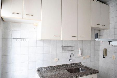 Cozinha de apartamento para alugar com 1 quarto, 45m² em Vila Mariana, São Paulo