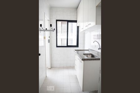 Cozinha de apartamento para alugar com 1 quarto, 45m² em Vila Mariana, São Paulo