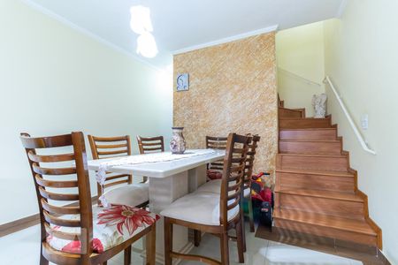 Sala de Jantar de casa de condomínio à venda com 3 quartos, 136m² em Jardim Ubirajara, São Paulo