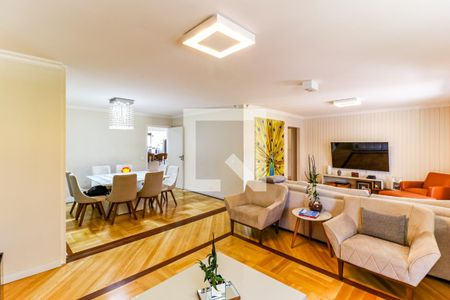 Sala de estar de apartamento à venda com 4 quartos, 205m² em Santo Amaro, São Paulo
