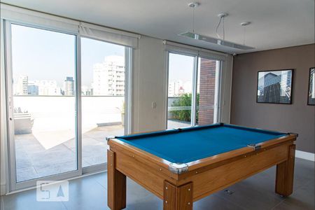 Studio para alugar com 36m², 1 quarto e 1 vaga Studio para alugar com 36m², 1 quarto e 1 vagaSalão de jogos