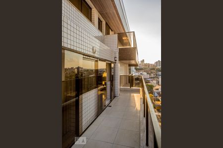 Varanda Sala de apartamento à venda com 5 quartos, 480m² em Palmares, Belo Horizonte