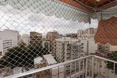 Varanda Sala de apartamento à venda com 2 quartos, 74m² em Tijuca, Rio de Janeiro