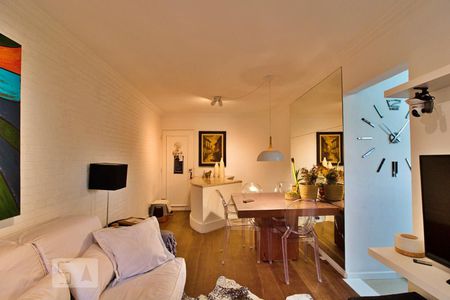 Sala de apartamento à venda com 3 quartos, 85m² em Vila Andrade, São Paulo