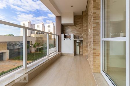 Varanda gourmet de apartamento para alugar com 2 quartos, 73m² em Parque Rural Fazenda Santa Cândida, Campinas