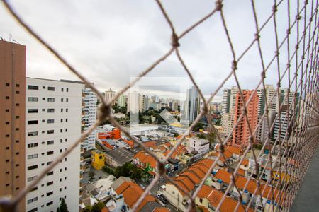 Vista da varanda de apartamento para alugar com 3 quartos, 144m² em Centro, Santo André