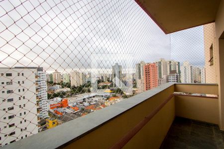 Varanda da sala de apartamento para alugar com 3 quartos, 144m² em Centro, Santo André