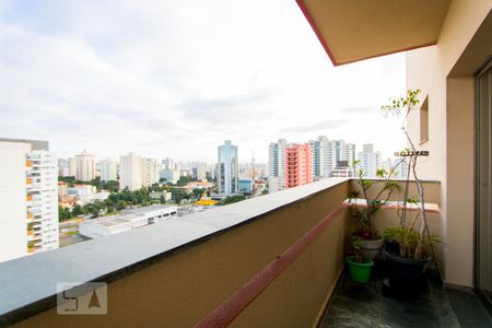 Varanda da Sala de apartamento para alugar com 3 quartos, 144m² em Centro, Santo André