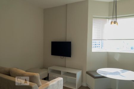 Sala de apartamento para alugar com 1 quarto, 33m² em Vila Olímpia, São Paulo