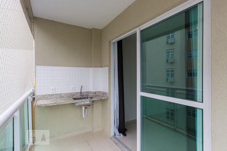 Varanda de apartamento à venda com 2 quartos, 60m² em Taquara, Rio de Janeiro