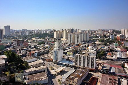 Vista da Sala de apartamento à venda com 2 quartos, 54m² em Jardim Olavo Bilac, São Bernardo do Campo