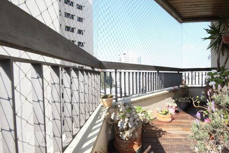 Varanda da Sala de apartamento para alugar com 4 quartos, 200m² em Vila Andrade, São Paulo