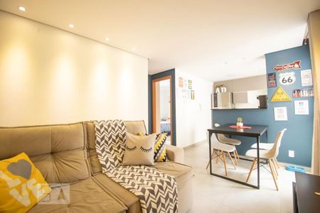 sala de apartamento à venda com 2 quartos, 47m² em Parque das Cachoeiras, Campinas