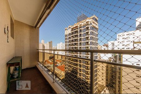 Sacada da Sala de apartamento à venda com 3 quartos, 120m² em Centro, Campinas