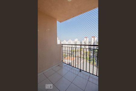 Varanda da sala de apartamento para alugar com 2 quartos, 47m² em Jardim Celeste, São Paulo