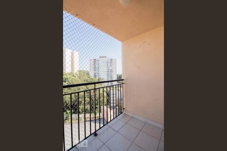 Varanda da sala de apartamento para alugar com 2 quartos, 47m² em Jardim Celeste, São Paulo