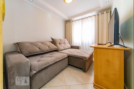 Sala de apartamento para alugar com 2 quartos, 60m² em Vila Alzira, Santo André